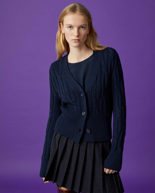 Cardigan trecce Beatrice b.