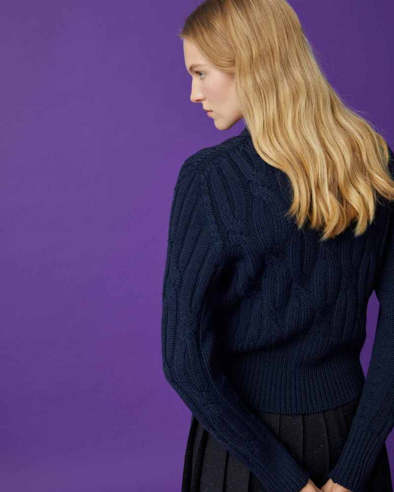 Cardigan trecce Beatrice b.