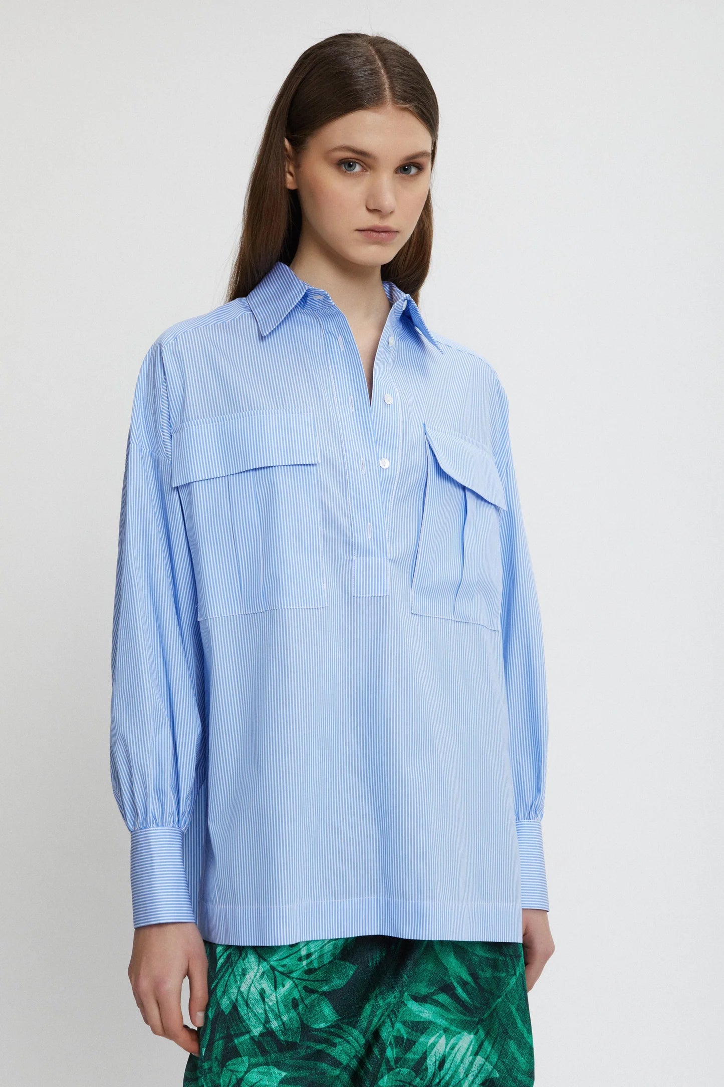 Camicia con tasche Ermanno Firenze